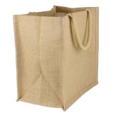Jute Tote Bag - 12" x 12" x7.75" (image for) Jute Tote Bag - 12" x 12" x7.75"