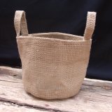 Natural Jute Pot Cover - 4.5" x 4" (image for) Natural Jute Pot Cover - 4.5" x 4"