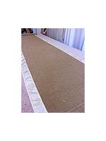 Burlap Aisle Runners (image for) Burlap Aisle Runners