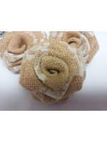 Burlap Flowers (image for) Burlap Flowers