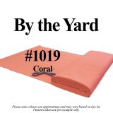 45" Coral Broadcloth - By the Yard (image for) 45" Coral Broadcloth - By the Yard