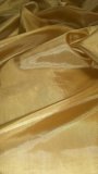 By The Yard - 60" Brushed Gold Habotai Fabric -100% Polyester (image for) By The Yard - 60" Brushed Gold Habotai Fabric -100% Polyester
