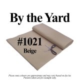 45" Beige/Hickory Broadcloth - By the Yard (image for) 45" Beige/Hickory Broadcloth - By the Yard