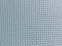 60" Wide Light Blue Aida Cloth By The Yard - 14 Ct (image for) 60" Wide Light Blue Aida Cloth By The Yard - 14 Ct