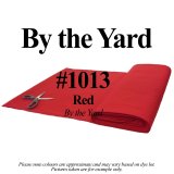 45" Red Broadcloth - By the Yard (image for) 45" Red Broadcloth - By the Yard