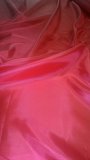 By The Yard- 60" Red Habotai Fabric - 100% Polyester (image for) By The Yard- 60" Red Habotai Fabric - 100% Polyester