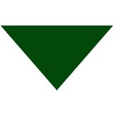 Triangle Bandana - Green 22" X 22" X 30" (image for) Triangle Bandana - Green 22" X 22" X 30"