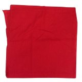 Solid Color Bandana - Red 27" x 27" (image for) Solid Color Bandana - Red 27" x 27"