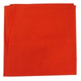 Solid Color Bandana - Orange 27" x 27" (image for) Solid Color Bandana - Orange 27" x 27"